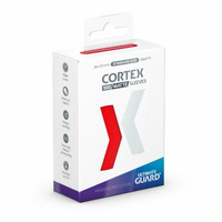 Cortex Matte Size Sleeves Red (100)