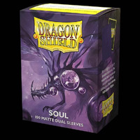Dragon Shield - Box 100 - Standard Size Dual Matte Metallic Purple (Soul)