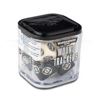 Warhammer 40000: Wound Trackers Ivory and Black