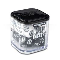 Warhammer 40000: Wound Trackers White and Black