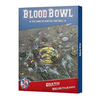 Blood Bowl: Goblin Pitch Double-sided Pitch and Dugouts Set (Pre Order)