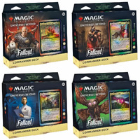 Magic the Gathering Universes Beyond: Fallout - Commander Deck Display