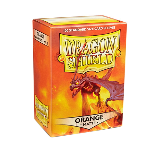 Dragon Shield - Box 100 - Orange Matte