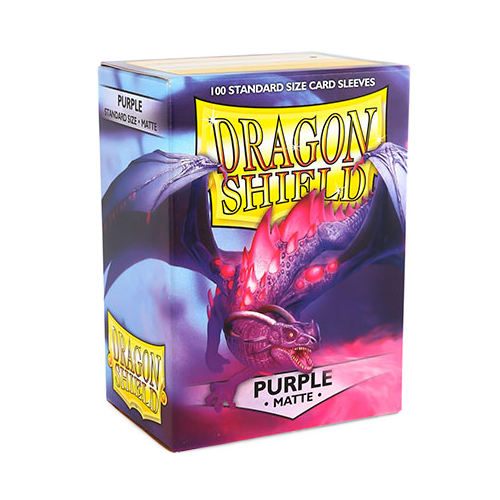 Dragon Shield - Box 100 - Purple Matte