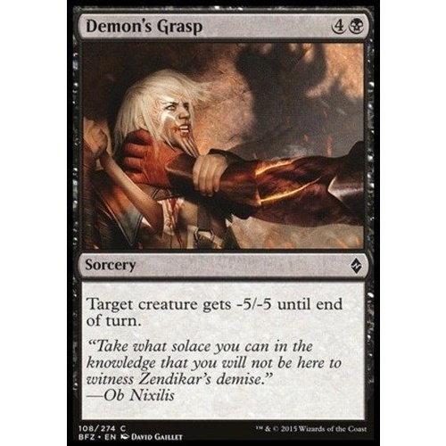 Demon's Grasp FOIL - BFZ