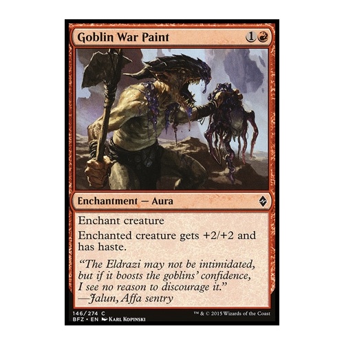 Goblin War Paint - BFZ