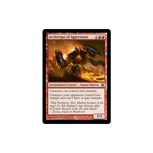 Archetype of Aggression FOIL - BNG