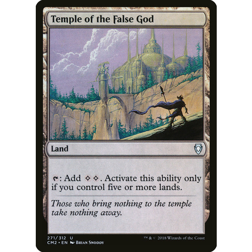 Temple of the False God - CM2
