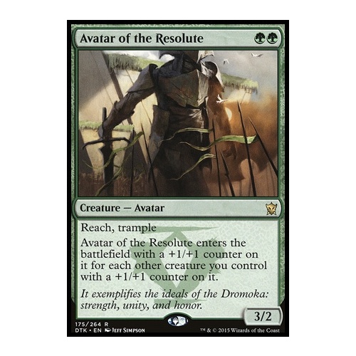 Avatar of the Resolute FOIL - DTK