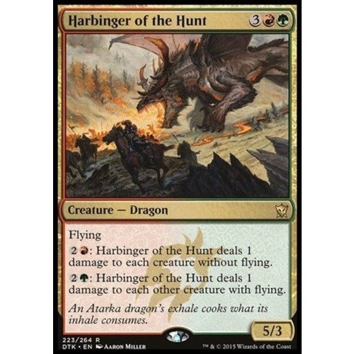 Harbinger of the Hunt FOIL - DTK