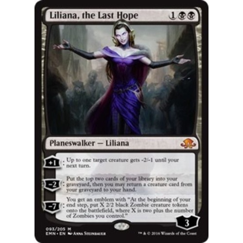 Liliana, the Last Hope FOIL - EMN