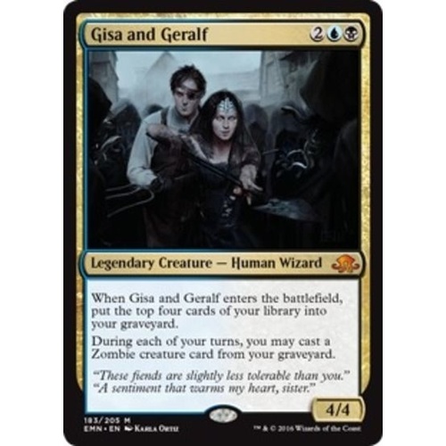 Gisa and Geralf FOIL - EMN