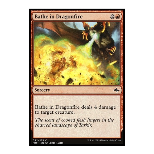 Bathe in Dragonfire FOIL - FRF