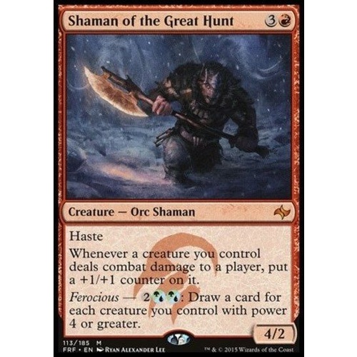 Shaman of the Great Hunt - FRF