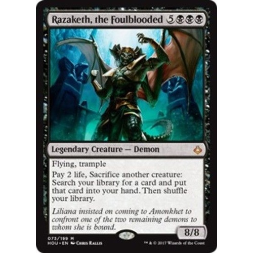 Razaketh, the Foulblooded - HOU