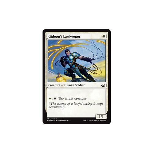 Gideon's Lawkeeper - MM3