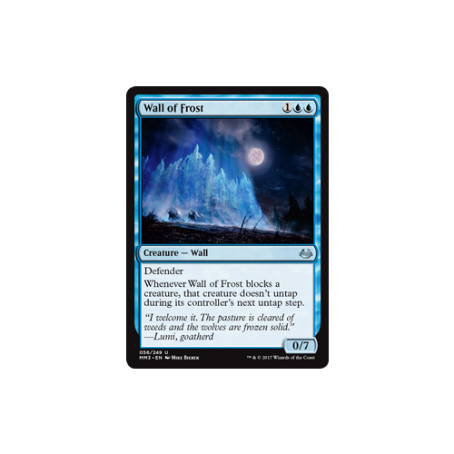 Wall of Frost - MM3