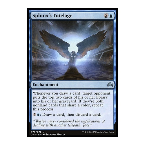 Sphinx's Tutelage - ORI