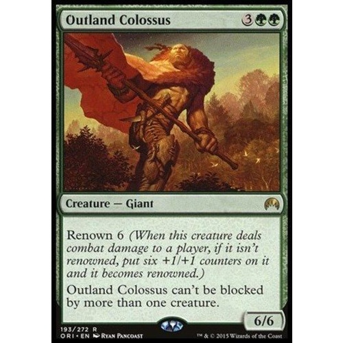Outland Colossus FOIL - ORI