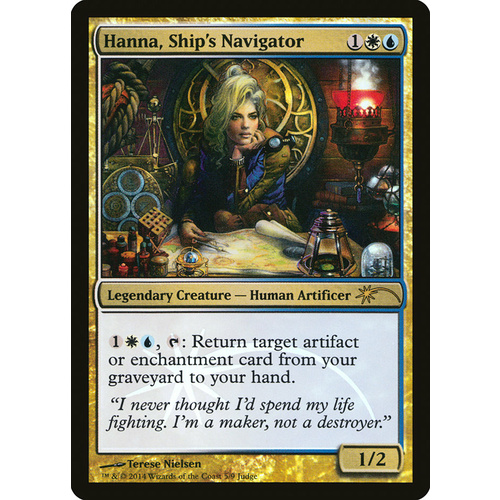 Hanna, Ship's Navigator Judge Promo FOIL