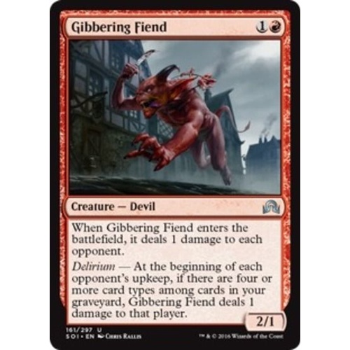 Gibbering Fiend FOIL - SOI