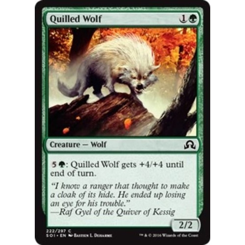 Quilled Wolf FOIL - SOI
