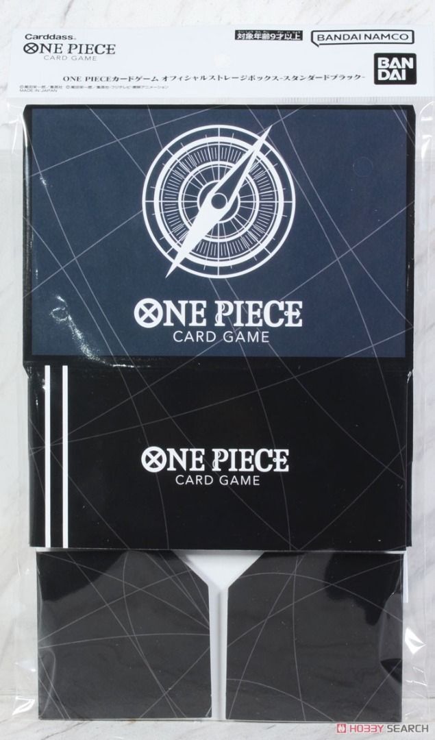 One Piece Card Game Storage Box Standard Black Decked Out Gaming