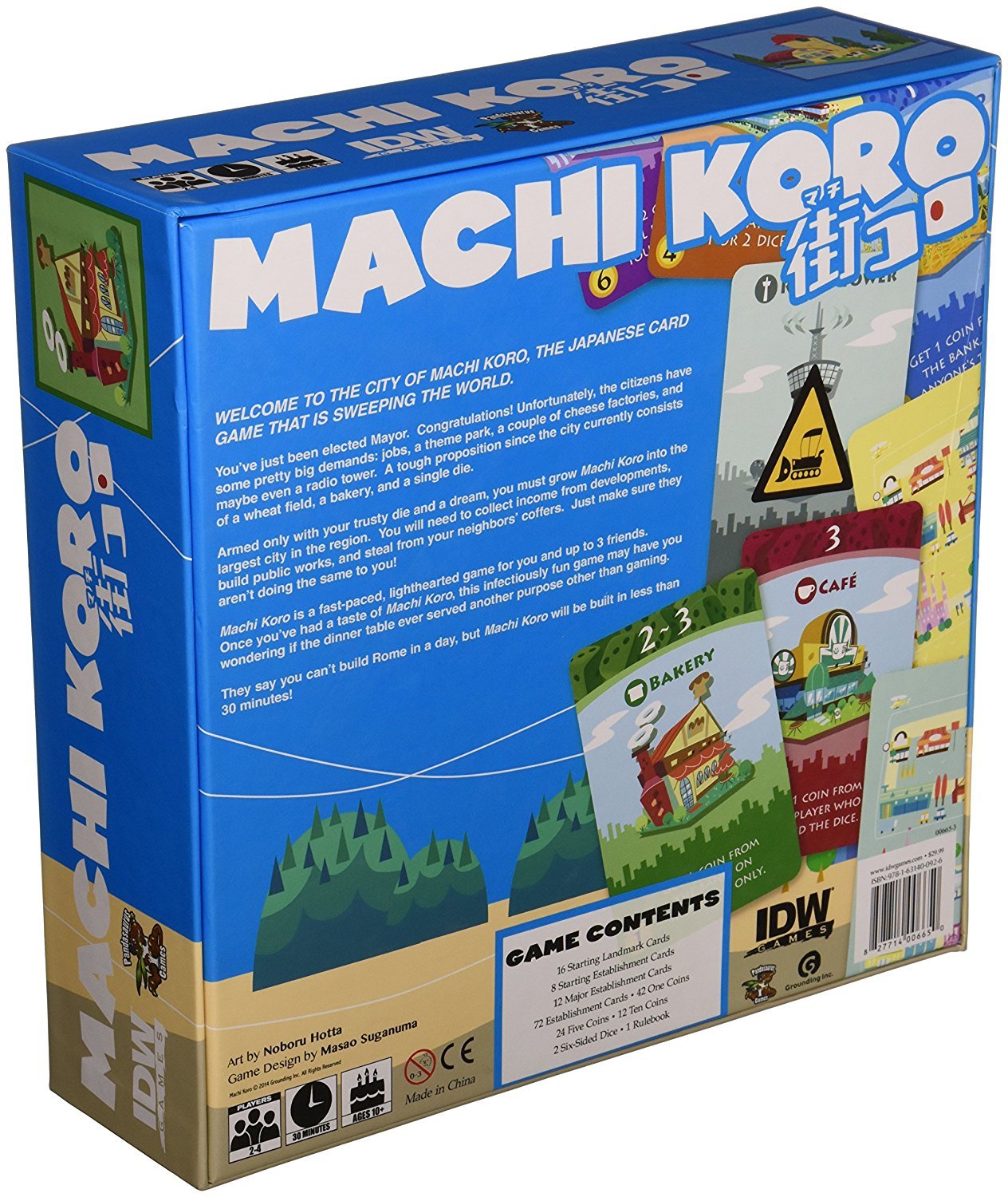 Machi Koro Board Game Decked Out Gaming