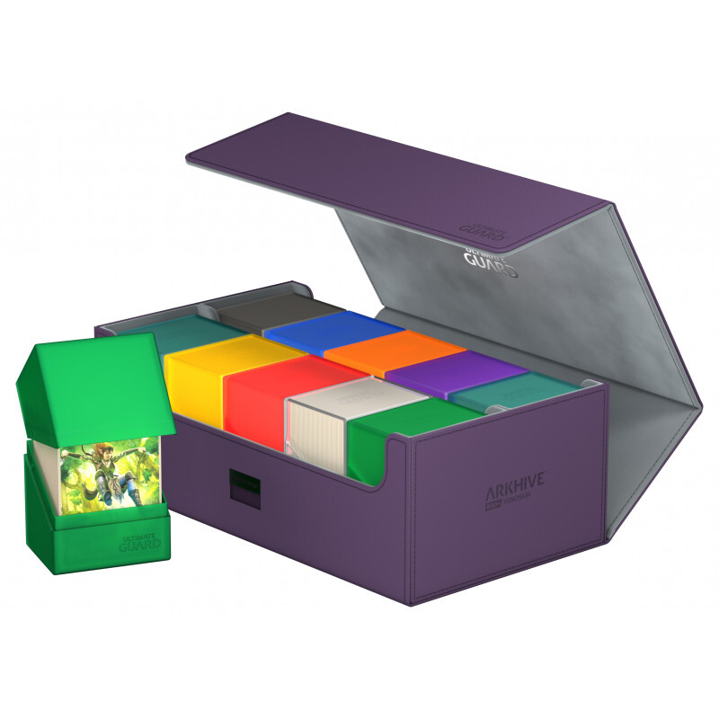 Ultimate Guard Arkhive 800+ XenoSkin Purple Decked Out Gaming