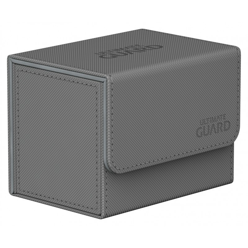 Ultimate Guard Grey SideWinder 80+ Deck Box Decked Out Gaming