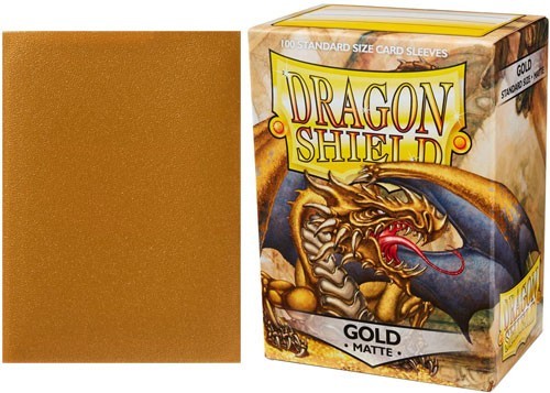 Dragon Shield Box of 100 in Gold x1 