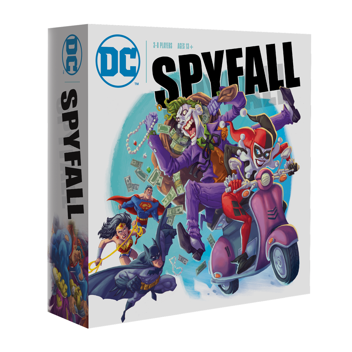 Spyfall DC Comics Decked Out Gaming