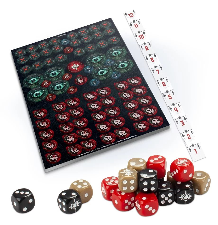 18 X Warcry Dice Dice Warhammer 40k Age Of Sigmar Games Geotsam Warhammer 40k