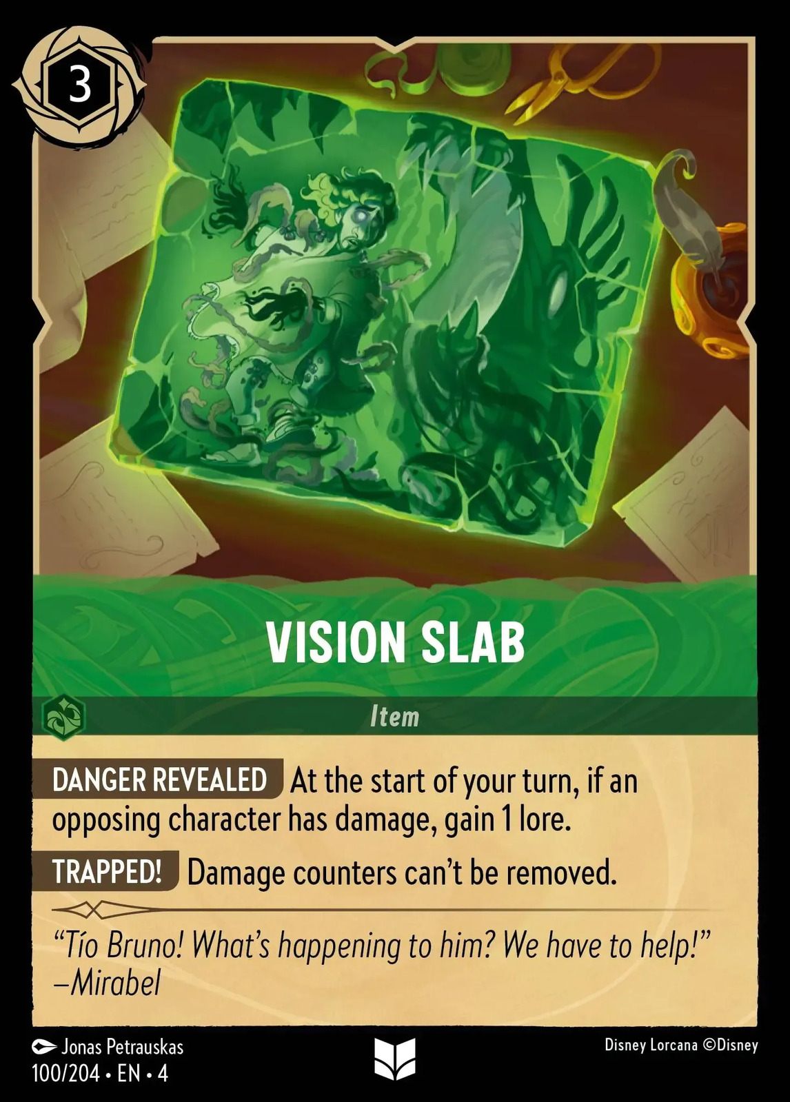 Vision slab 100 urr decked out gaming