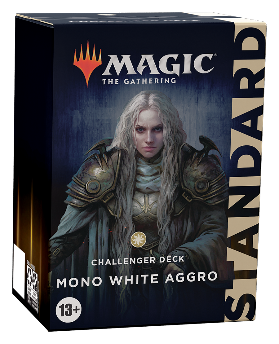 Magic the Gathering Challenger Deck 2022 Mono White Aggro Decked Out