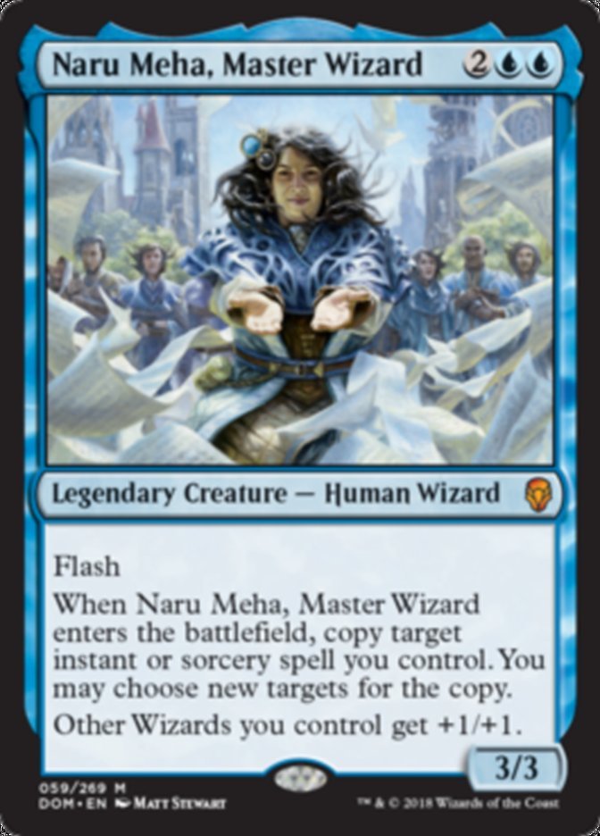 Naru Meha, Master Wizard FOIL DOM Decked Out Gaming