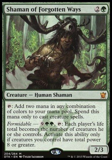 MTG Singles Shaman of Forgotten Ways  Decked Out Gaming