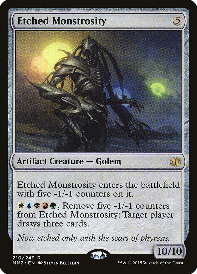 Etched Monstrosity FOIL MM2 Decked Out Gaming