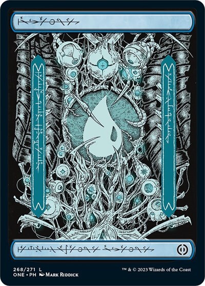 MTG　foil英語　アーティストプルーフ　基本地形　Mark Riddick Island (268) - Full Art FOIL - ONE | Decked Out Gaming