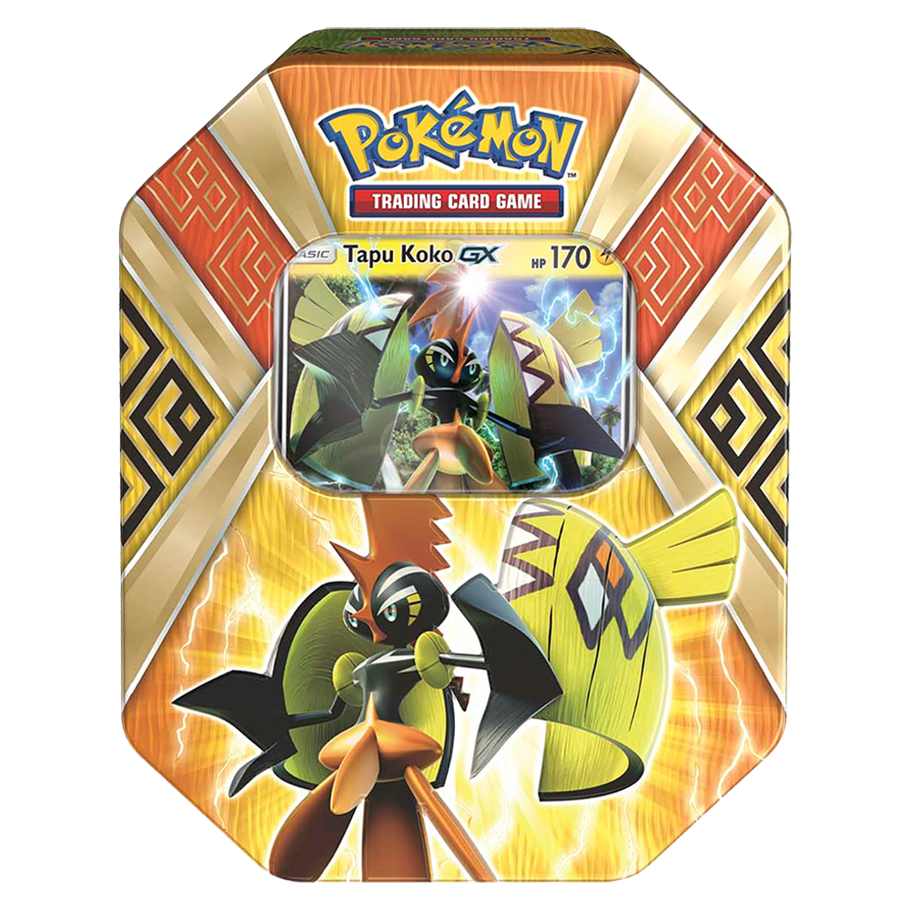 Pokemon TCG Tapu Koko GX Tin