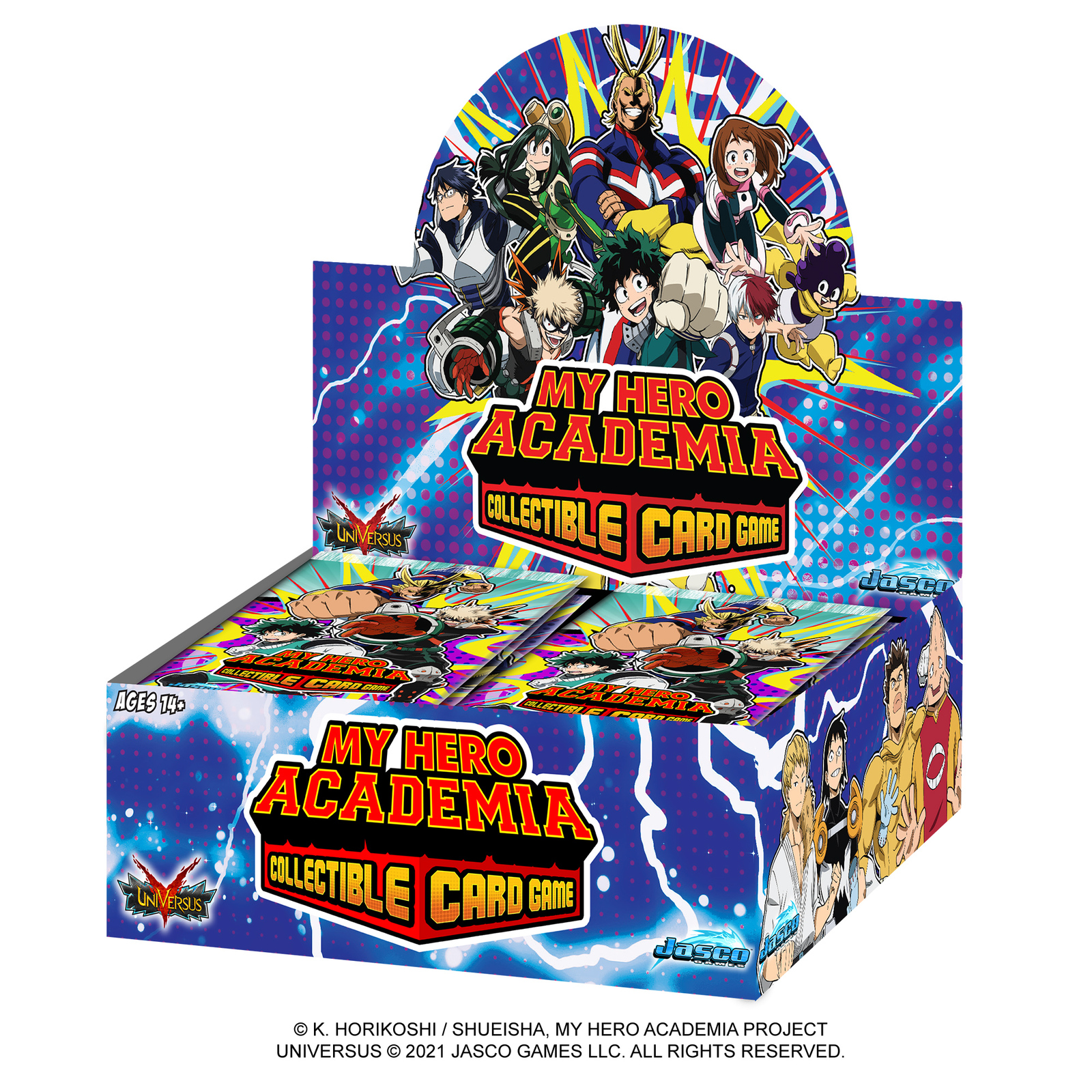 My Hero Academia Collectible Card Game Booster Box Wave 1 Decked Out