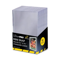 Ultra Pro: UP15214 UV Mini Snap Card Holder (10 ct retail pack)