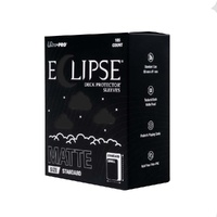 ECLIPSE Matte Standard Sleeves: Jet Black