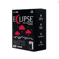 ECLIPSE Matte Standard Sleeves: Apple Red