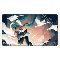 Ultra Pro: Hatsune Miku - Stitched Edge Playmat - Winter - Swan Song MtG