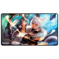 Magic the Gathering - FINAL FANTASY Playmat (Premium Black Stitched) - Y'shtola Rhul
