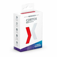 Cortex Standard Size Sleeves Red (100)