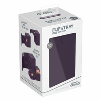 Flip n Tray 100+ XenoSkin Monocolor Purple Deck Box