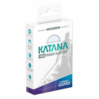 Katana Standard Size Inner Sleeves Transparent (100)
