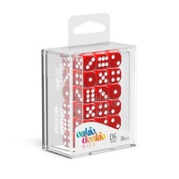 Oakie Doakie Dice D6 12mm Solid - Red